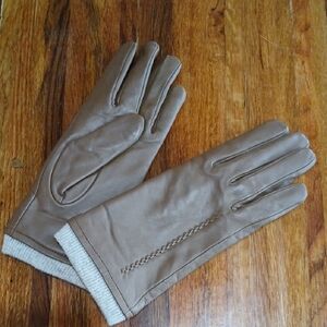 Dsane Cashmere Lined Sheepskin Leather Gloves - XXL